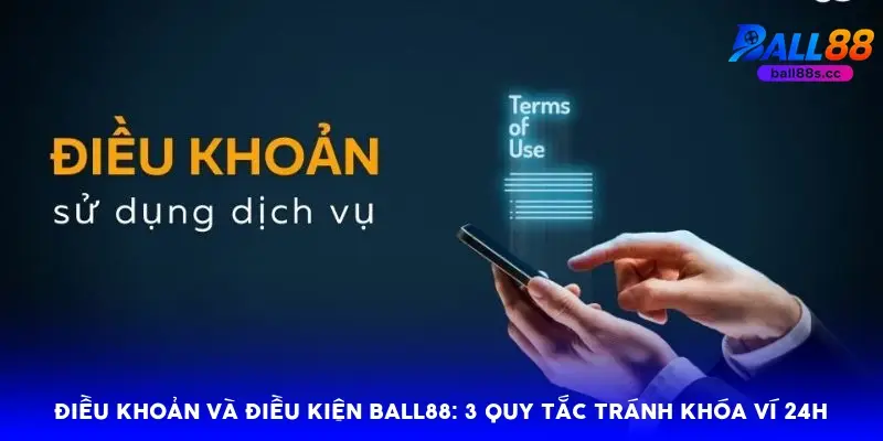 Điều khoản và điều kiện Ball88: 3 quy tắc tránh khóa ví 24h